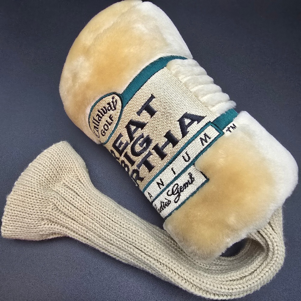 Callaway Great‎ Big Bertha Titanium Ladies Gems Driver Headcover #1 Wood Vintage - Picture 4 of 12